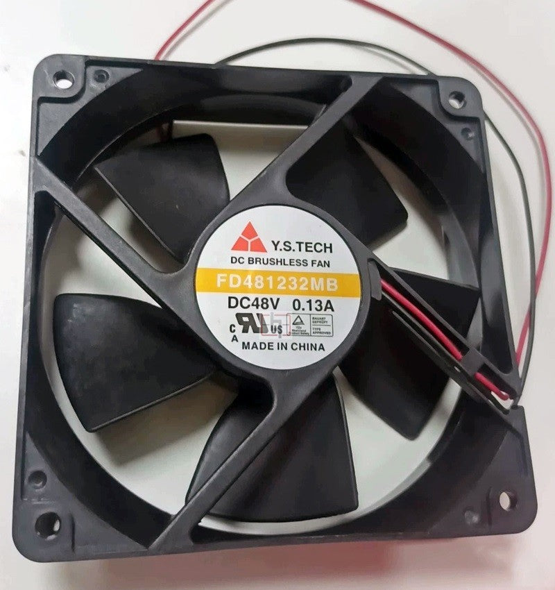 Y.S.TECH FD481232MB 48V 0.13A 2wires Cooling Fan Y.S.TECH FD481232MB 48V 0.13A 2wires Cooling Fan
